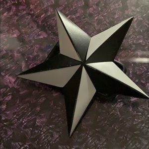 3D Star Belt Buckle